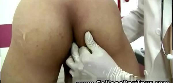  Hunk doctor exam muscular men gay I surprised him with a thermometer